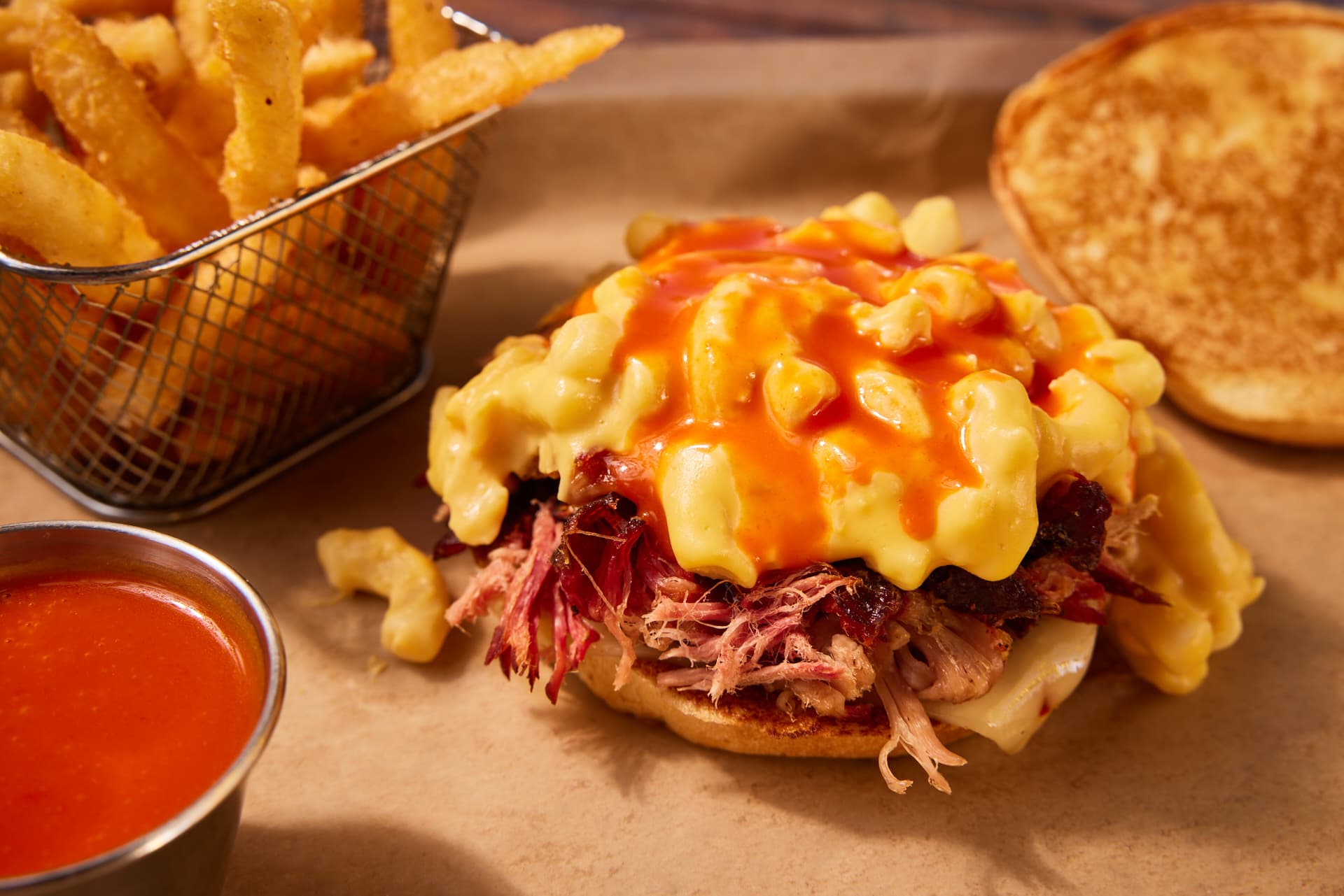 Hot Mac Daddy (Pulled Pork)